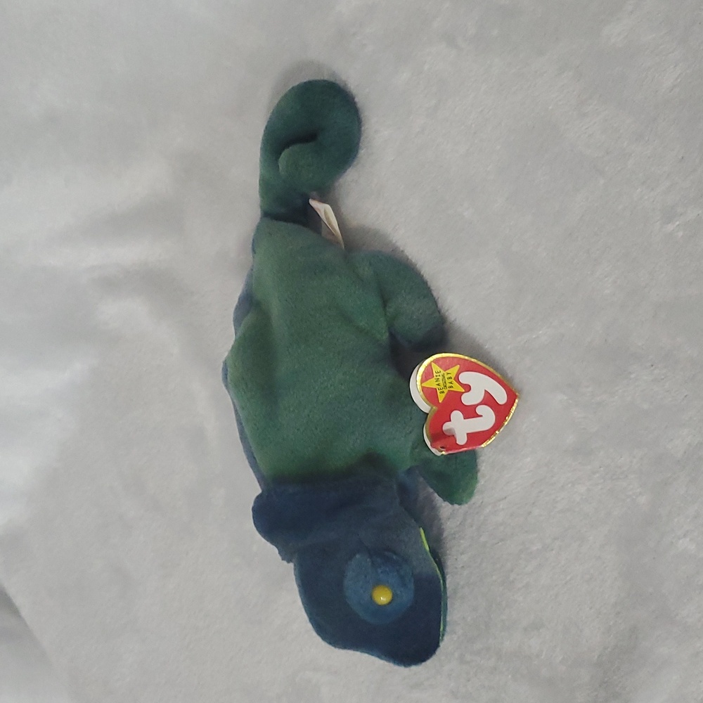 🏠 Beanie Baby Rainbow The Chameleon Plush